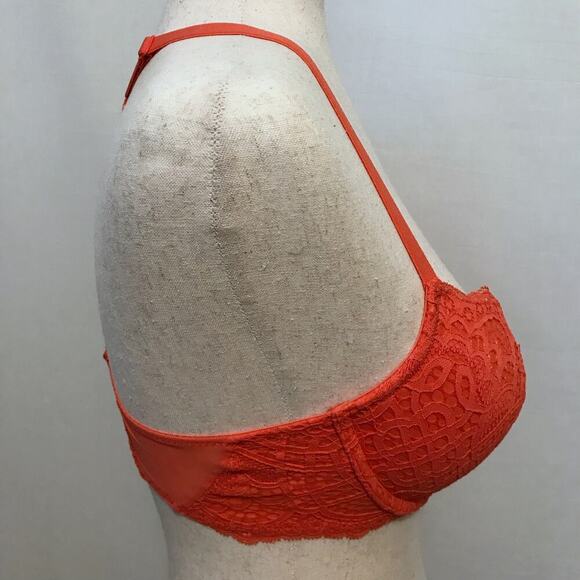 Auden NWT Plunge Coverage Push Up Front Close Bra Women 32D - Picture 5 of 14
